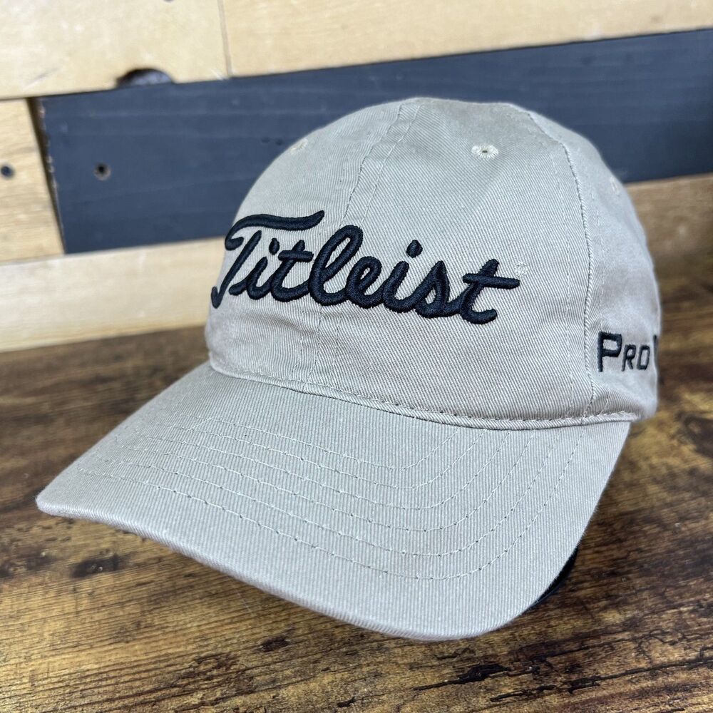 Titleist Pro VI FJ Footjoy Embroidered Adjustable Large Golf Hat Baseball Cap